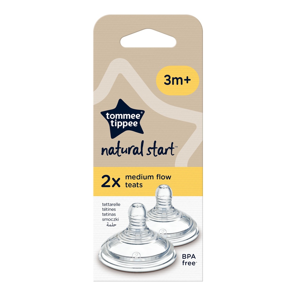 2 Tetinas Natural Start