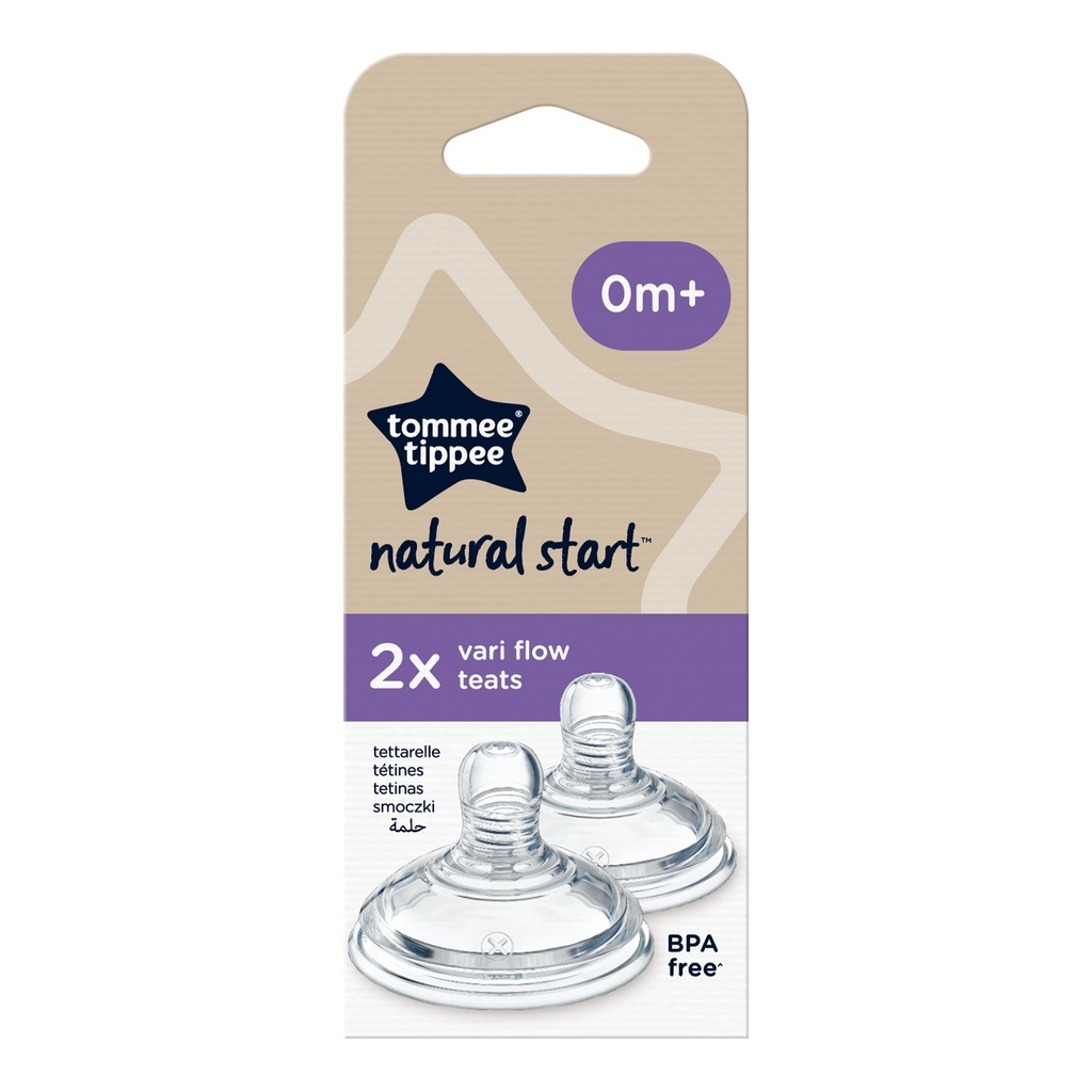 2 Tetinas Natural Start