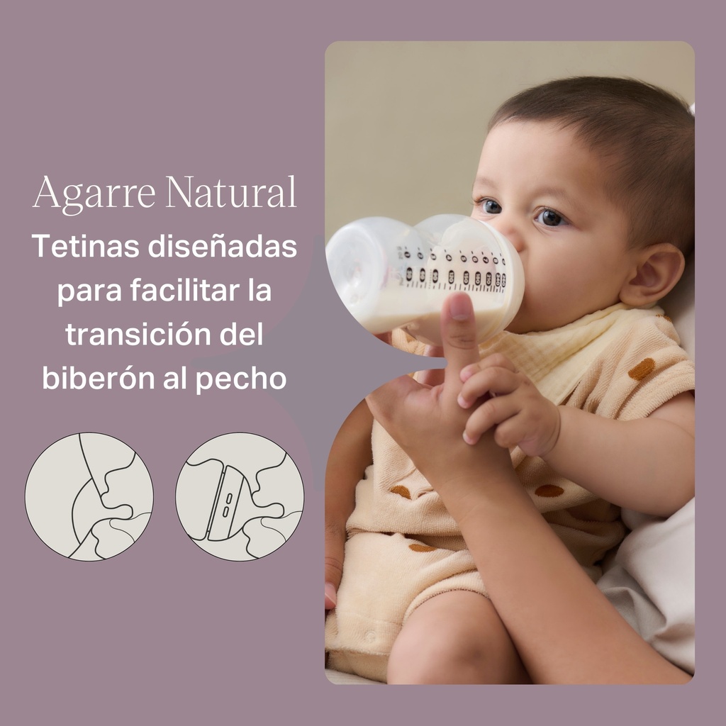 Pack 2 Tetinas Natural Start