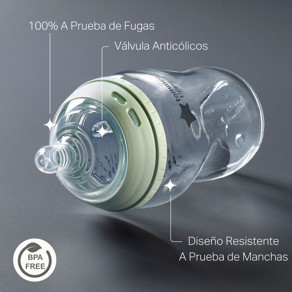 Biberón Natural Start Vidrio