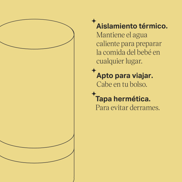 Termo Calentador de Viaje
