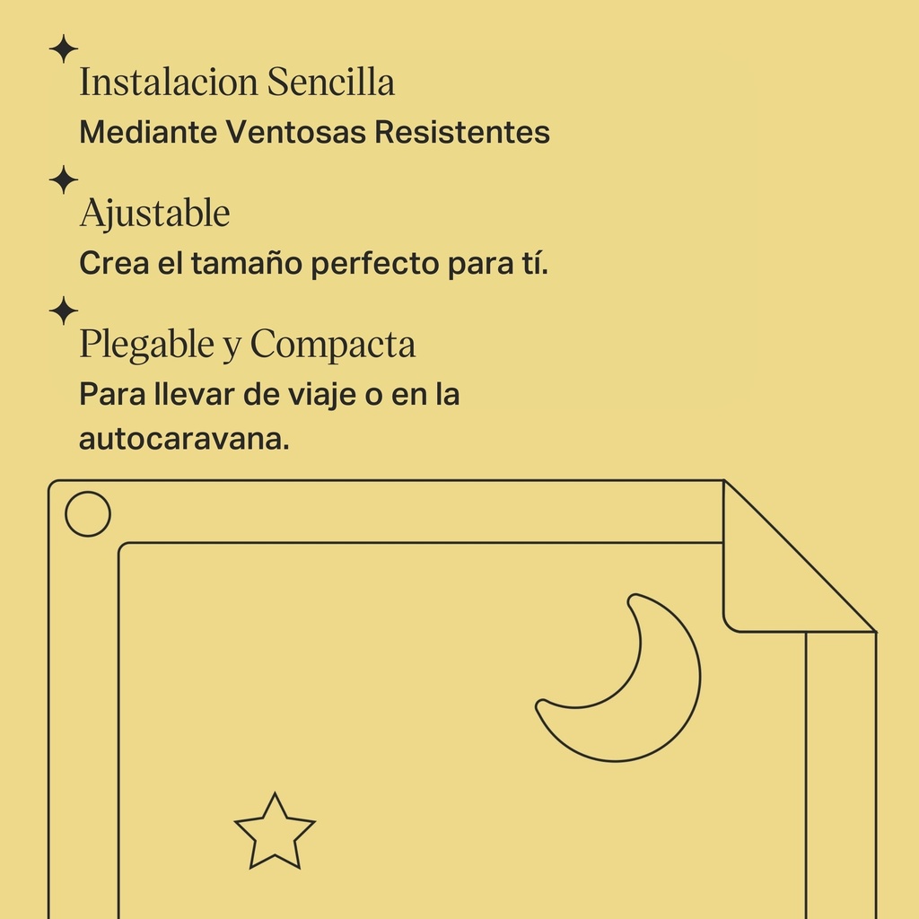 Cortina Opaca Portátil