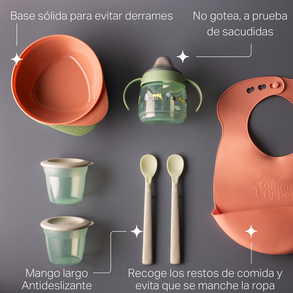 Kit para Primeros Sólidos (Vajilla BLW)