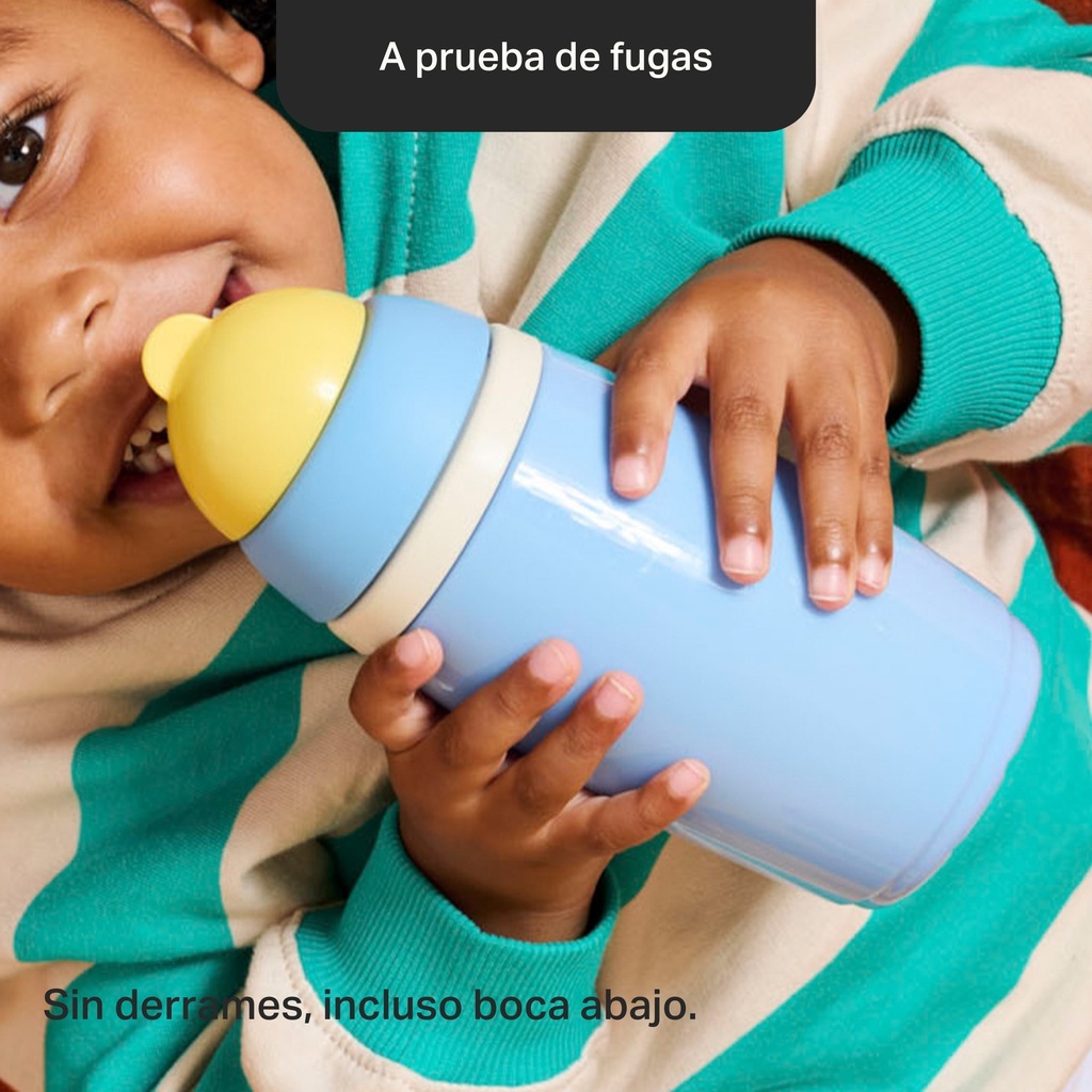 Botella con Pajita 266ml