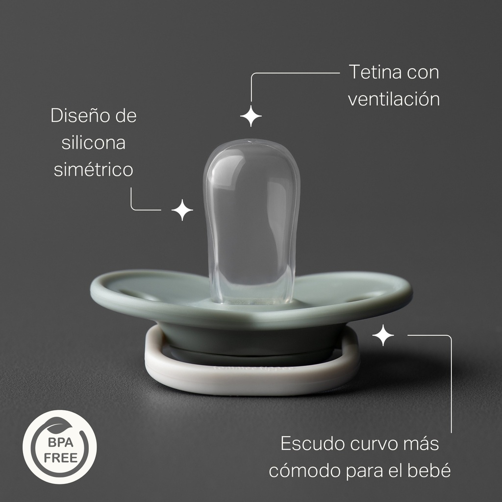 Pack 6 Chupetes Anytime ECOM (0-6 meses)