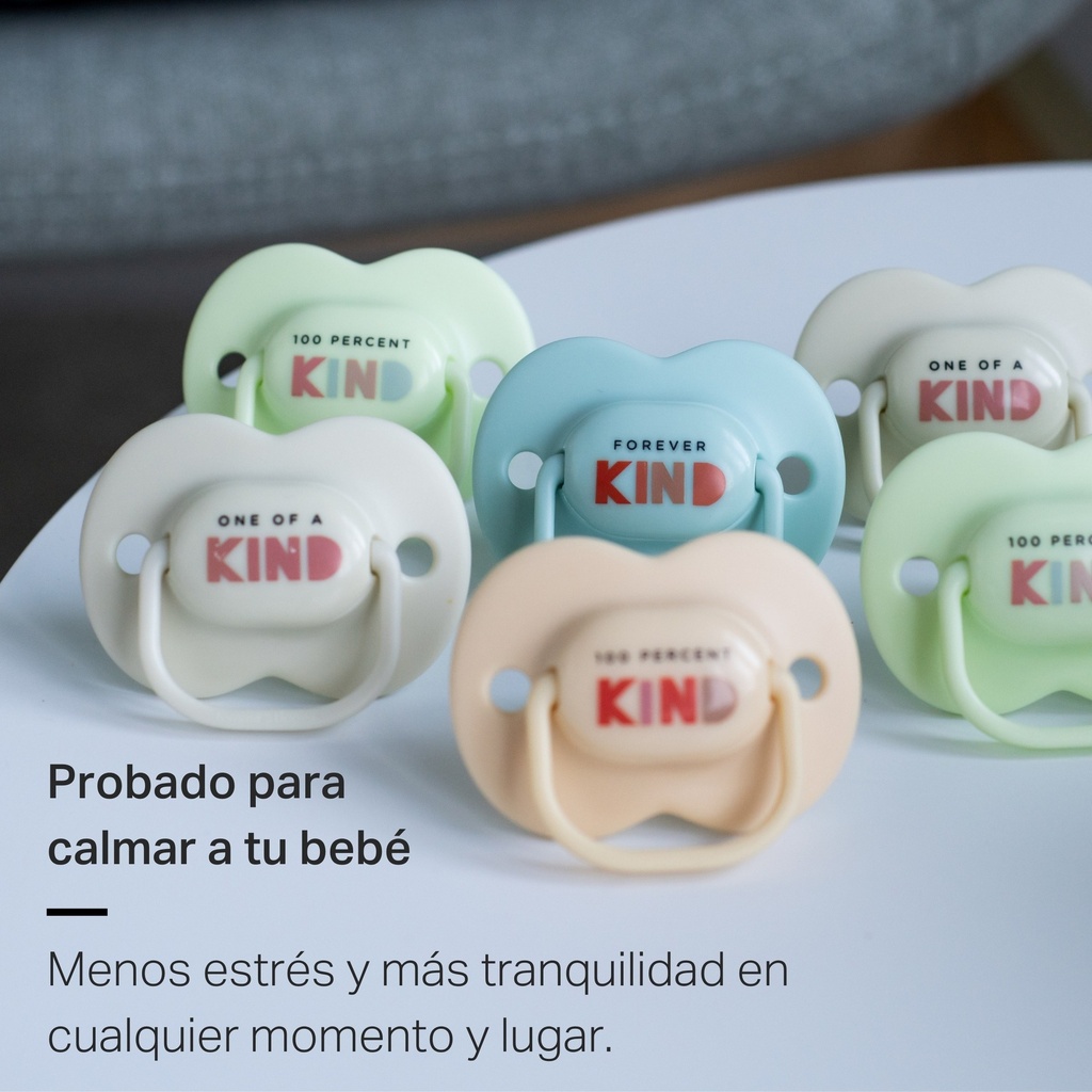 Pack 6 Chupetes Anytime ECOM (0-6 meses)