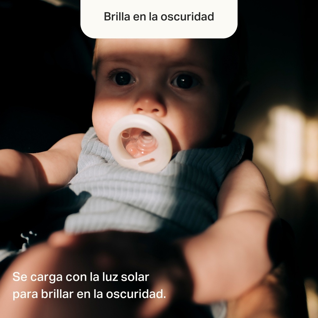 Pack 4 Chupetes Natural Start Noche ECOM (0-6 meses)