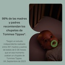 Pack 4 Chupetes Natural Start Noche ECOM (0-6 meses)