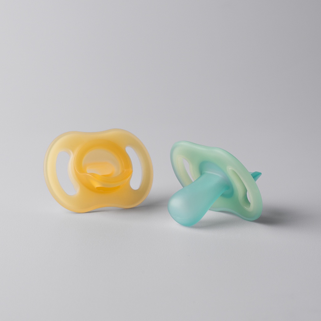 2 Chupetes Ultra ligero Night glow