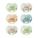 Pack 6 Chupetes Anytime ECOM (0-6 meses)